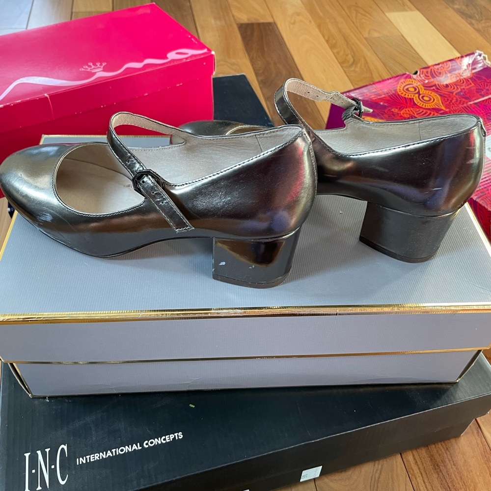 Louise et Cie Black Mary Jane Heels